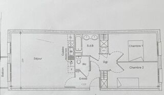  Appartement  vendre 3 pices 64 m