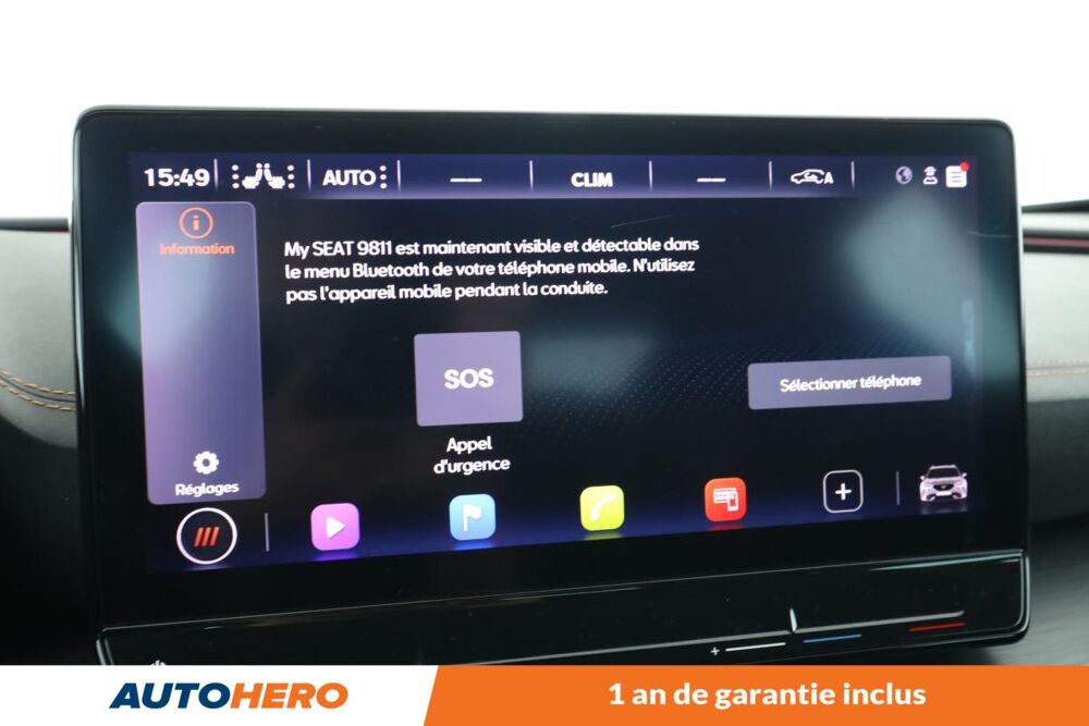Formentor 1.4 e-Hybrid VZ DSG6 245 ch 2021 occasion 92130 Issy-les-Moulineaux