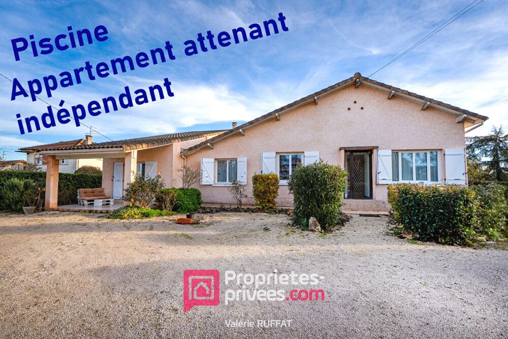 Vente Maison Maison  familiale Saint Jory 8 pièce(s) 190 m2 avec grand jardin et piscine Saint jory