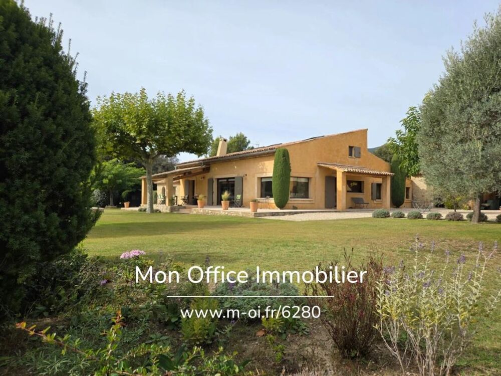 Vente Maison Référence : 6280-NGU. - Propriété avec vue, environnement calme Vaugines