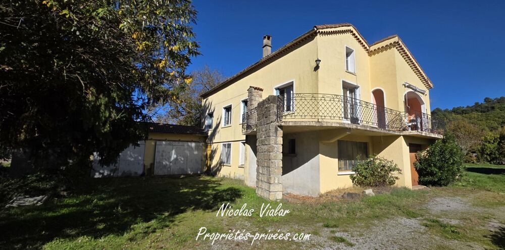 Vente Maison Maison de 163 m2 avec appartement indépendant et Entrepôt de 90 m² Lalevade d ardeche