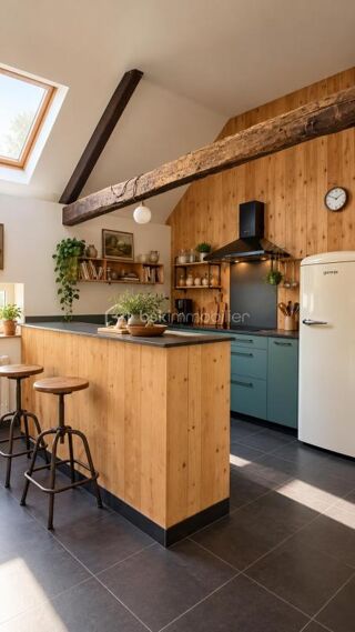 Vente Maison SAINT-NICOLAS-DES-EAUX – Maison en pierre de 193 m², charme et potentiel Plumeliau