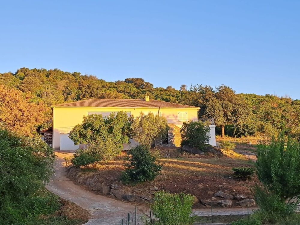Maison de plain pied 170 m2, 5 chambres, piscine, garage, sans vis-à-vis, terrain 5540 m2 à SAN NICOLAO, Moriani (HAUTE CORSE)