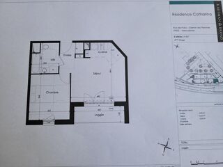  Appartement  vendre 2 pices 40 m