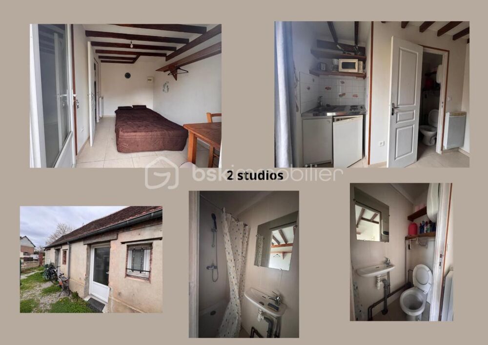 Vente Immeuble INVESTISSEUR : Ensemble de 5 appartements meublés – Arnières-sur-Iton Arnieres sur iton