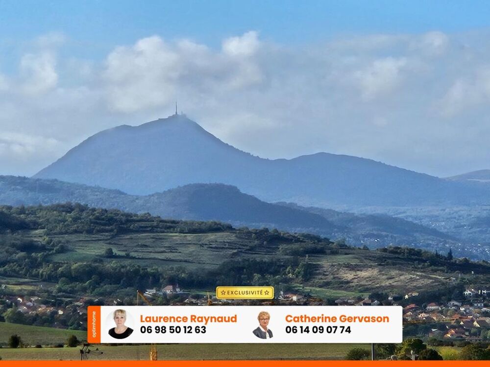 Vente Terrain Terrain à vendre de 768,00 m² LE CENDRE (63) Le cendre