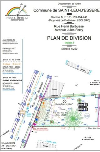  Terrain � vendre 418 m�