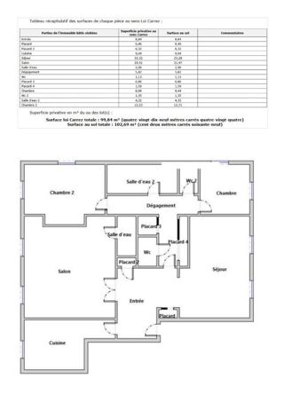  Appartement � vendre 4 pi�ces 100 m�