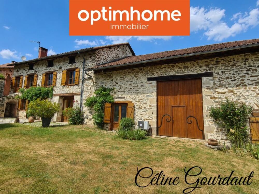 Vente Maison Maison en pierre 7 pièces – 230 m² – Dépendances 170 m² – Terrain 14 504 m² – Saint-Paul Saint paul