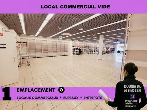 60740 SAINT MAXIMIN - Local commercial 300 m&sup2; 5175 60740 Saint maximin