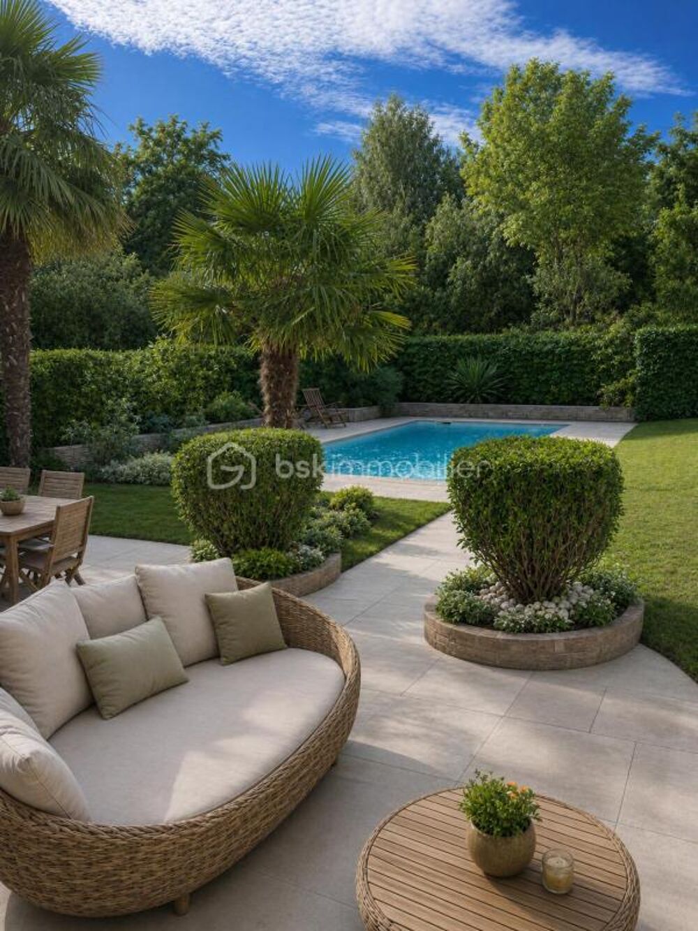 Vente Villa Maison individuelle 180 m2 - 5 chambres - terrain 546 m2 - piscine et Golf Saint germain les corbeil