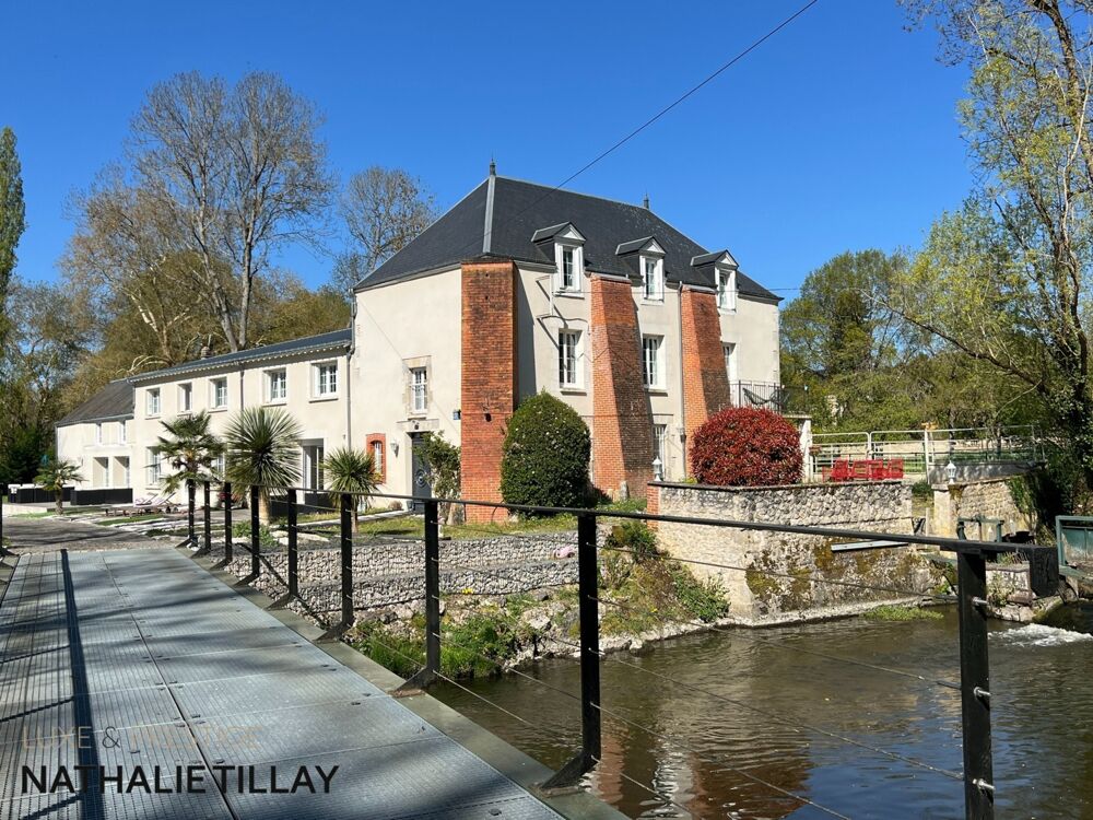Vente Propriété/Château Orléans, Propriete à vendre, superbe Moulin rénové et bordé par la rivière, a l est d Orleans, parcelle de 4500 m² Mardie