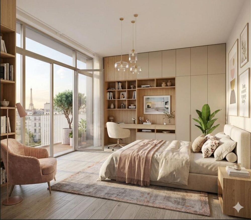 Vente Appartement LIVRÉ **   RARE ET EXCEPTIONNEL APPARTEMENT DUPLEX AVEC TERRASSE DE 150M2  AU DERNIER ÉTAGE  AVEC VUE DÉGAGÉE SUR PARIS+ 2 PARKI Issy les moulineaux