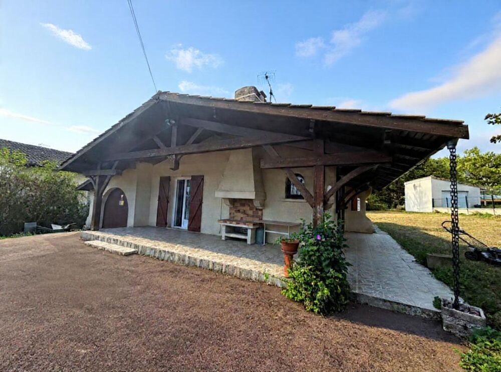 Cubzac-les-Ponts (33240) - Maison 3 chambres avec garage sur terrain 1500 m²