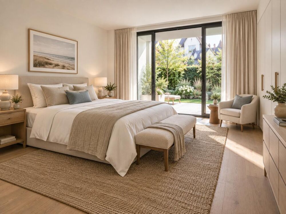 DEAUVILLE COEUR DE VILLE  T3 DE 86 M² AVEC TERRASSE ET JARDIN