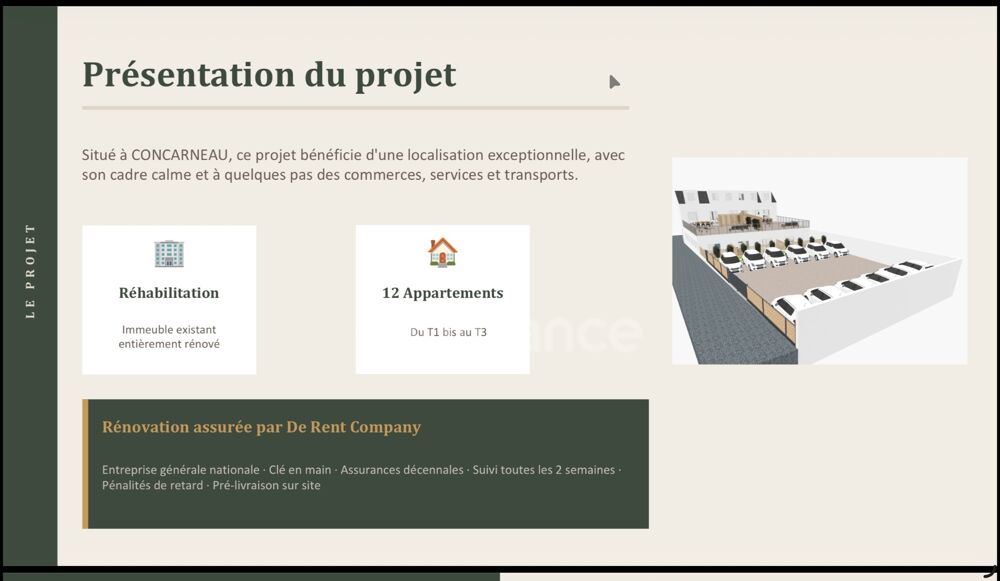 Vente Appartement Appartements à partir de 77 088€ à CONCARNEAU (29) Concarneau
