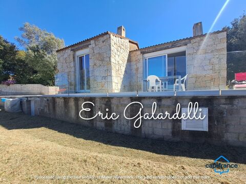   À vendre – Charmante villa 3 pièces avec piscine et vue panoramique sur le golfe du Valinco – Viggianello (20) Maison - 3 pièce(s) - 54 m²