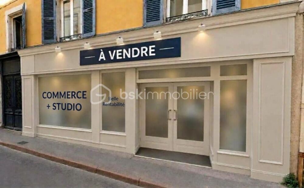 Vente Immeuble ENSEMBLE IMMOBILIER VENDU LOUÉ – LOCAL COMMERCIAL ET APPARTEMENT – CENTRE D'ANNONAY Annonay