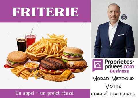 RONCQ - FONDS DE COMMERCE FRITERIE , avec TERRASSE Loyer 850 euros/mois 46000 59000 Lille