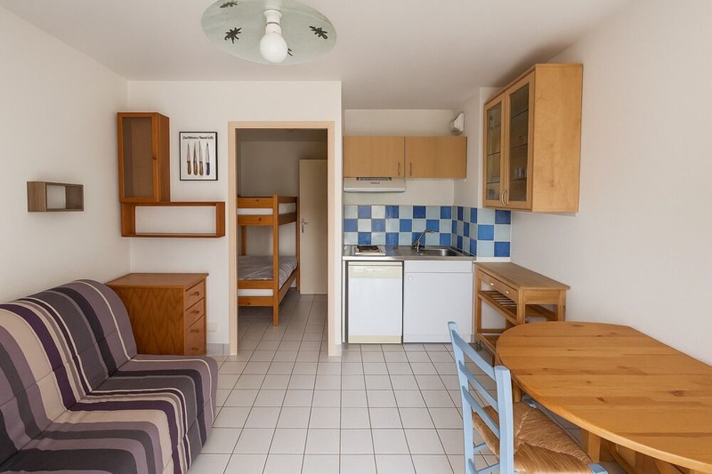 SAINT NIC - vente à 100 m de la plage - appartement T2 bis de 20 m² habitable - Tarasse