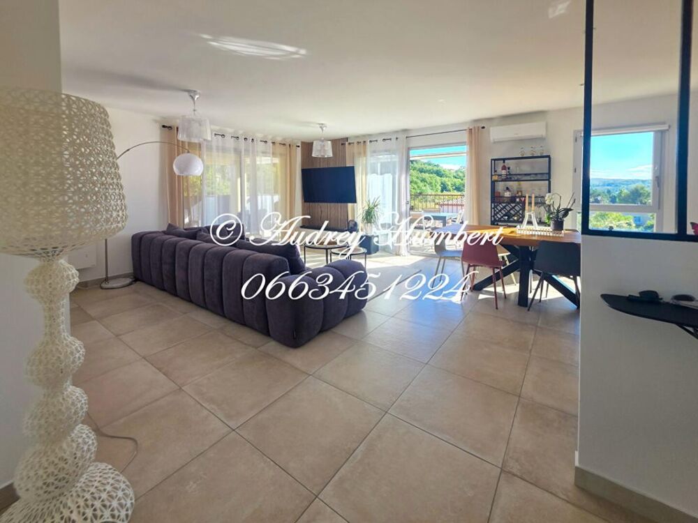Vente Appartement EXCLUSIVITE ,PIERREVERT, BEL APPARTEMENT T4 RECENT de 86 m² avec grande TERRASSE , pergola bioclimatique et parkings privés Pierrevert