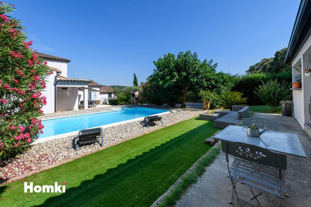 Villa 4 pièces de 100m² avec piscine piscine et garage sur Quissac