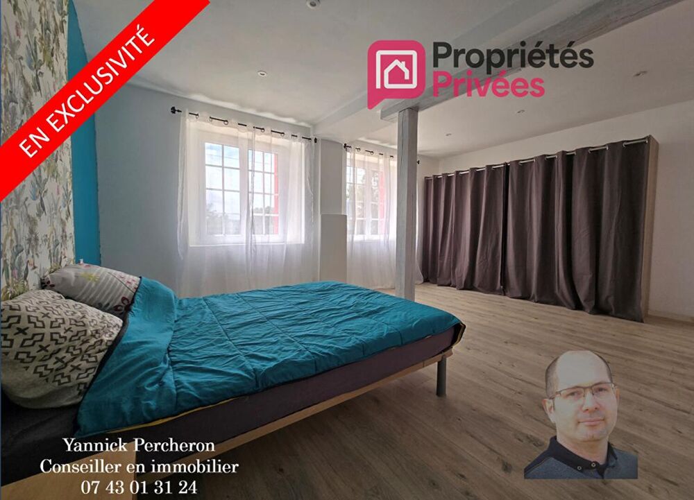 Vente Maison Belle longère familiale 4 chambres, 2 800 m² sans vis-à-vis Vernoil le fourrier