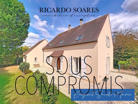   60126 LONGUEIL-SAINTE-MARIE / MAISON FAMILIALE 200m2, 5 CHAMBRES, VIVABLE DE PLAIN-PIED, SOUS-SOL TOTAL, JARDIN 1350m2 Maison - 7 pi�ce(s) - 200 m�