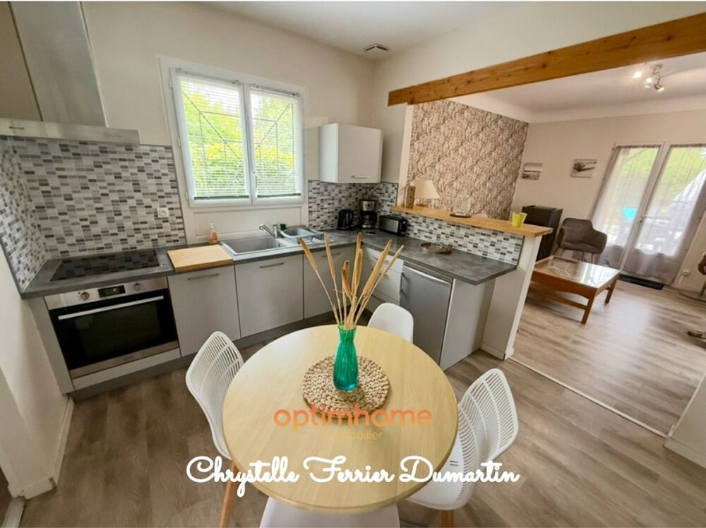 Maison individuelle avec jardin-2 chambres