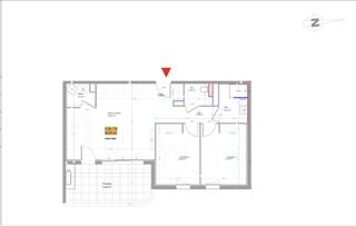  Appartement � vendre 3 pi�ces 64 m�