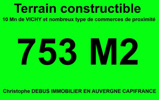  Terrain  vendre 753 m