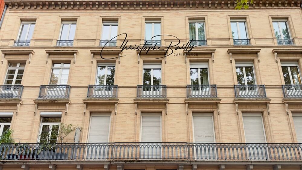 Vente Appartement Toulouse Jean-Jaurès, appartement haussmannien familial de 158 m² avec balcon filant et ascenseur Toulouse