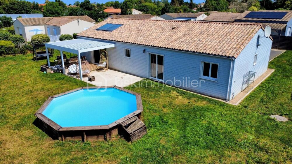 Maison ossature bois 165 m² Jardin 2000m2 clos DPE B/A  4 chambres + bureau  Piscine  Climatisation