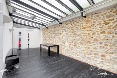 Ternes - Maillot, Local 3 pi&egrave;ces style atelier, bureau ou cabinet  avec terrasse sans vis &agrave; vis 750000 75017 Paris 17eme arrondissement