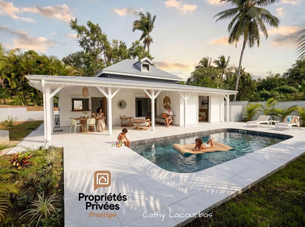 Vente Villa Villa de standing avec piscine effet Bali sur 2700 M² - Petit Bourg Petit bourg