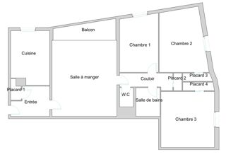 Vente Appartement CHENÔVE – Appartement T4 lumineux avec balcon et cave Chenove