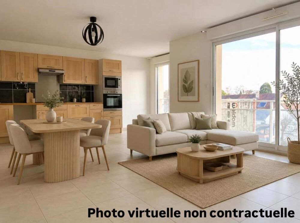 Appartement familial lumineux au premier étage avec balcon à Moret sur loing