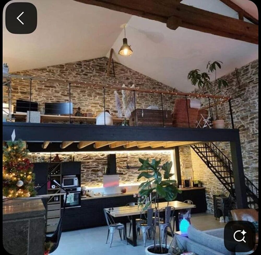 Saint-Christol (84), Appartement 100 m², mezzanine 7 m², combles à aménager, balcons, Fort potentiel 72 000