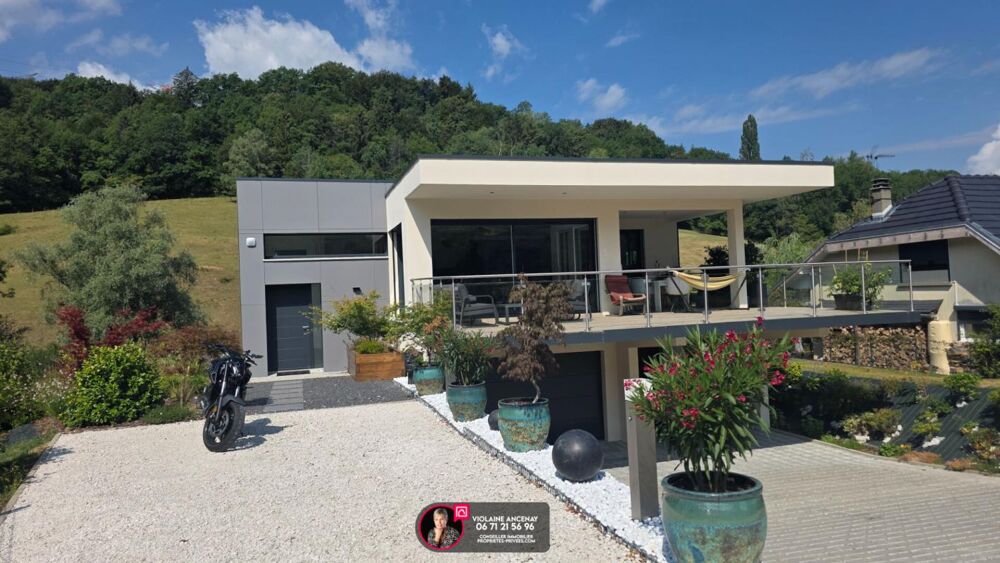 MONTAGNOLE, Villa contemporaine à 6mn de Chambéry