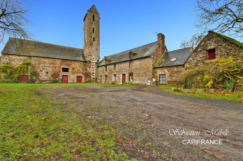 Propriete à vendre 10 pièces (35) LA BOUSSAC en Baie du Mont Saint Michel - 11 600 M² de terrain