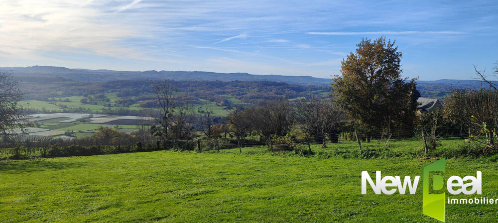 Vente Terrain Terrain 1500 m² avec VUE à 20 mn de Brive Allassac