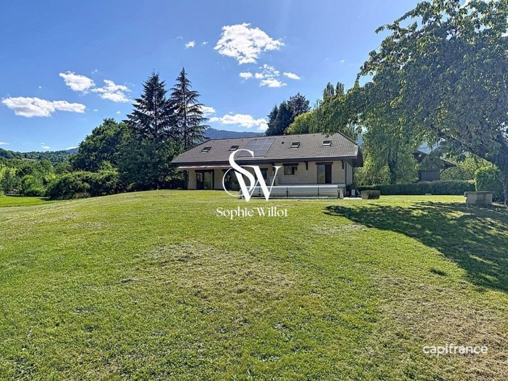 Maison de Famille à vendre 7 pièces - 200 m2 hab. (245 utiles) - plus de 2000m2 terrain prox. Lac - proche de ANNECY (74)