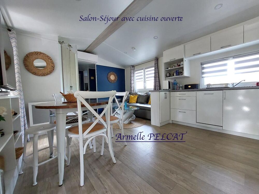 Vente Maison MAISON MOBILE OU MOBIL HOME AVEC PERGOLA VENDU AVEC TERRAIN TERRASSE PARKING ABRIS DE JARDIN CARPORT 3KM DE VILLERS SUR MER (BLO Blonville sur mer