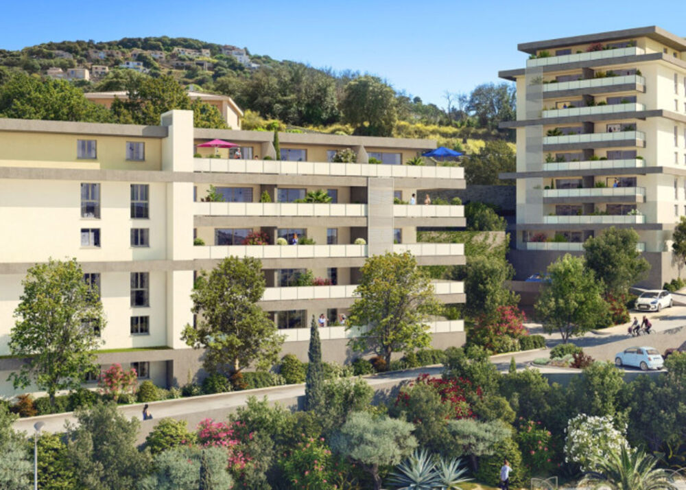 appartement à vendre 3 pièces AJACCIO (20) de 66,32 m2 avec terrasse de 12,65 m2