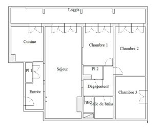  Appartement � vendre 4 pi�ces 100 m�