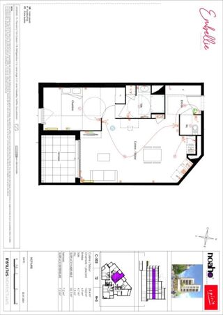  Appartement à louer 2 pièces 55 m²