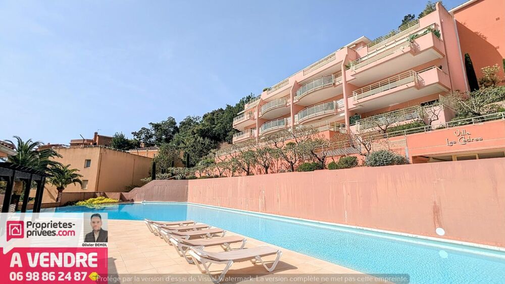 Vente Appartement MAGNIFIQUE 2 PIECES DE 55 m² AVEC VASTE TERRASSE Theoule sur mer