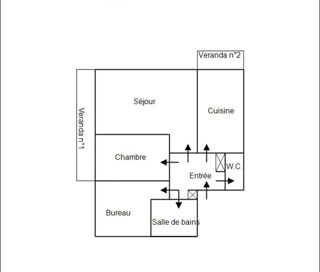  Appartement  vendre 3 pices 60 m