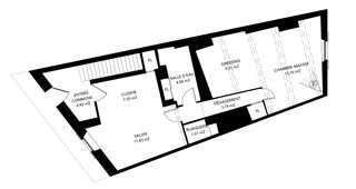  Appartement à vendre 2 pièces 62 m²