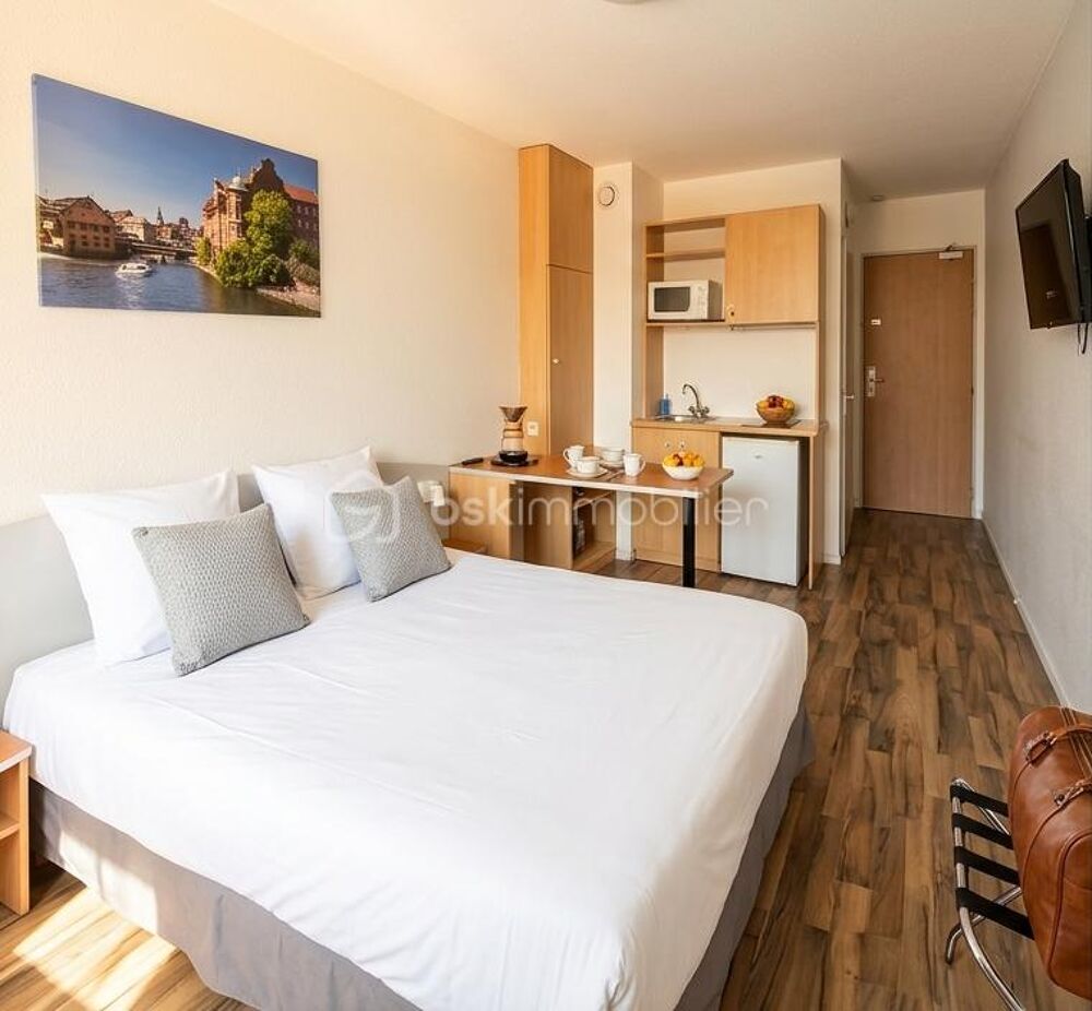 PLACEMENT IMMOBILIER SANS GESTION  STUDIO EN RÉSIDENCE D'AFFAIRES À STRASBOURG